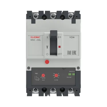 Авт. выкл. YON pro MNX250L 3P 200A 70kA при AC415V расц. TMD