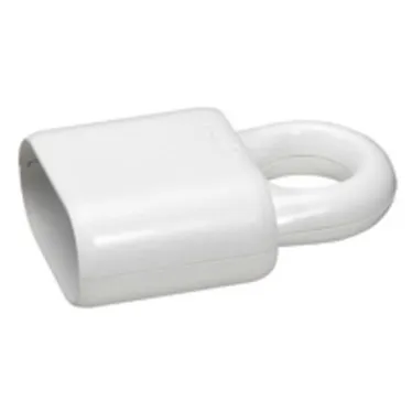 Розетка 2P 6А, с кольцом, белый Helium | 050166 | Legrand