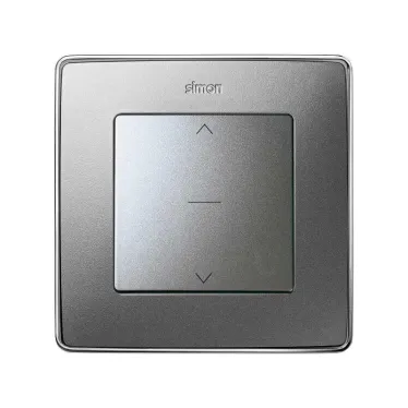 Simon 82 Накладка на трехпозиционный переключатель для управления жалюзи, S82 Detail, алюминий | 82033-93 | Simon