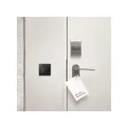 Simon 82 Накладка на выключатель под карточку, S82, S82N, алюминий | 82078-63 | Simon