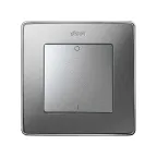 Simon 82 Клавиша для двухполюсного выключателя, S82 Detail алюминий | 82031-93 | Simon