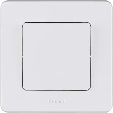 Выключатель одноклавишный - Legrand Inspiria - 10А 250В безвинтовые зажимы - белый