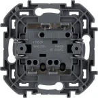 Выключатель двухклавишный - Legrand Inspiria - 10А 250В безвинтовые зажимы - слоновая кость