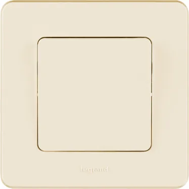 Выключатель одноклавишный - Legrand Inspiria - 10А 250В безвинтовые зажимы - слоновая кость