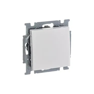 ABB Basic 55 Альп. белый Выключатель перекрёстный 1-клавишный | 1012-0-2145  | 2CKA001012A2145 | ABB