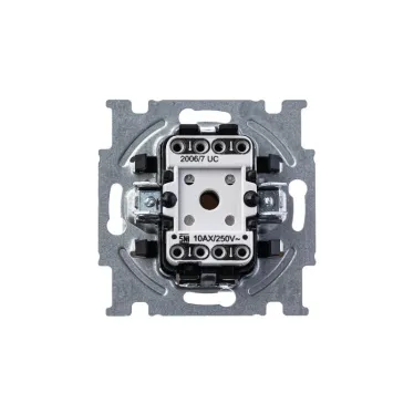 ABB Basic 55 Альп. белый Выключатель перекрёстный 1-клавишный | 1012-0-2145  | 2CKA001012A2145 | ABB