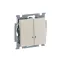 ABB Basic 55 Сл. кость Выключатель 2-клавишный с подсветкой | 1012-0-2157  | 2CKA001012A2157 | ABB