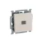 ABB Basic 55 Сл. кость Выключатель 1-клавишный с подсветкой | 1012-0-2156  | 2CKA001012A2156 | ABB