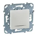 Sedna Белый Выключатель 1-клавишный с подсветкой 10А (сх.1) | SDN1400121 | Schneider Electric