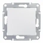 Sedna Белый Переключатель 1-клавишный 10А, IP44 (сх.6) | SDN0400521 | Schneider Electric