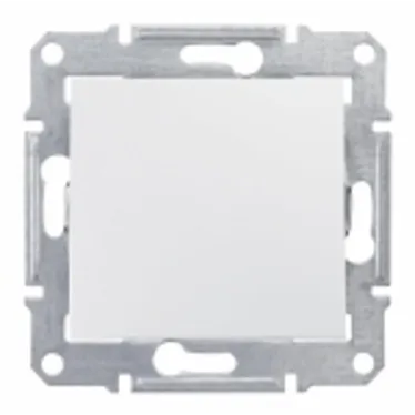 Sedna Белый Переключатель 1-клавишный 10А, IP44 (сх.6) | SDN0400521 | Schneider Electric