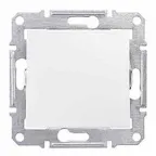 Sedna Белый Переключатель 1-клавишный 10А, IP44 (сх.6) | SDN0400521 | Schneider Electric