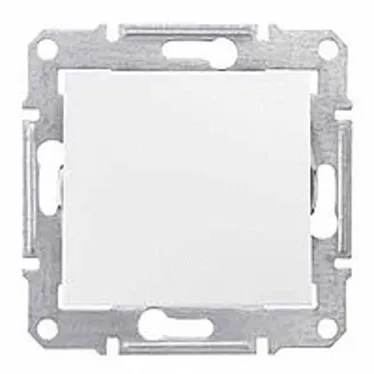 Sedna Белый Переключатель 1-клавишный 10А, IP44 (сх.6) | SDN0400521 | Schneider Electric