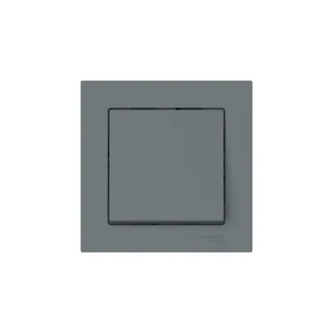 ATLASDESIGN 1-клавишный ВЫКЛЮЧАТЕЛЬ, сх.1, 10АХ, в сборе, быстрозажим. клем., ГРИФЕЛЬ