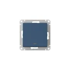ATLASDESIGN 1-кл ПЕРЕКЛЮЧАТЕЛЬ с подсветкой, сх.6а, 10АХ, мех., быстрозажим. клем., АКВАМАРИН