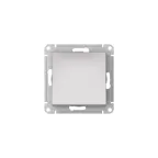 ATLASDESIGN AQUA 1-клавишный ПЕРЕКЛЮЧАТЕЛЬ IP44,сх.6, 10АХ,мех., быстрозажим. клем., АЛЮМИНИЙ