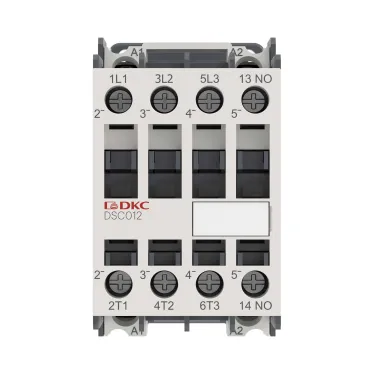 Магнитный контактор YON DSC012 12A 5,5кВт AC3 3P кат.110В DC 1НО