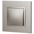 Переключатель перекрестный Elegance 14-1108-16 10АХ-250В, IP20, титан