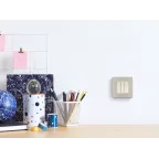 Выключатель трехклавишный INSPIRIA 10 AX 250 В~ слоновая кость