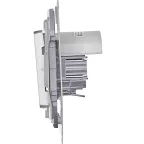 Переключатель IP44 INSPIRIA 10 AX 250 В~ алюминий