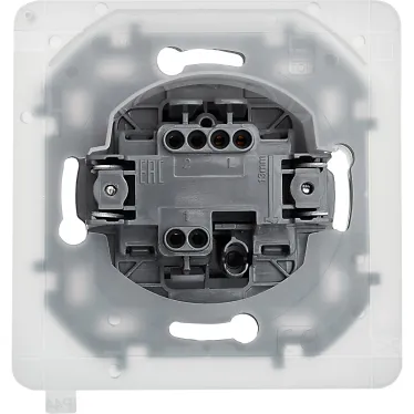 Переключатель IP44 INSPIRIA 10 AX 250 В~ антрацит