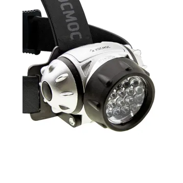 Фонарь налобный , 14 LED, 3 батарейки ААА, 130Lm,