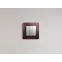 ETIKA Выключатель трехклавишный алюминий 10АХ