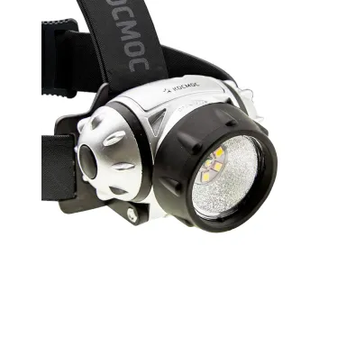 Фонарь налобный , XPE LED + 6 SMD, 3 батарейки ААА, 250Lm,