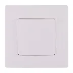 Переключатель одноклавишный IP44 - Legrand Etika - 10А 250В безвинтовые зажимы - белый
