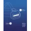 Фонарь налобный, 3W COB LED, 3 батарейки АА, 180Лм