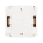 Quteo Кнопка 1 клавиша IP44 наружный белая 6А