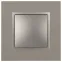 Кнопка Elegance 14-1111-16 , 10АХ-250В, Elegance, титан