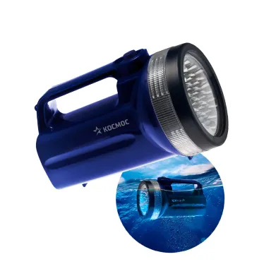 Фонарь-прожектор , 19 LED, 4 батарейки D, 190 lm,