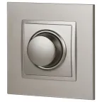 Светорегулятор Elegance 14-4101-16 поворотно-нажимной, 400ВА 230В, титан