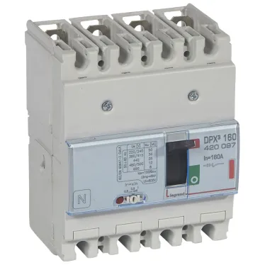 Выключатель автоматический четырехполюсный DPX3 160 160А 36кА