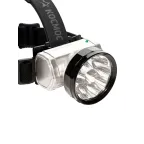 Фонарь налобный аккумуляторный , 10 LED, аккум. 3 АА, 140 Lm, 12 часов,
