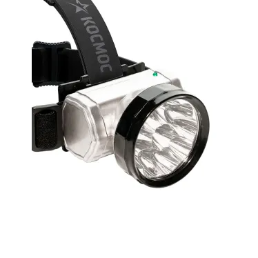 Фонарь налобный аккумуляторный , 10 LED, аккум. 3 АА, 140 Lm, 12 часов,