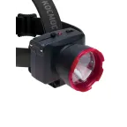 Фонарь налобный аккумуляторный, 1W, аккум. 4V 0,5Ah, 140Лм, 12 часов