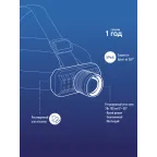 Фонарь налобный аккумуляторный, 3W, аккум. 3,7V 1,2Ah, 180Лм, 8 часов