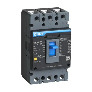 Выключатель автоматический NXM-160S/3Р 125A 35кА (R) | 844326 | CHINT