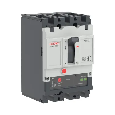 Авт. выкл. YON pro MNX125L 3P 80A 70kA при AC415V расц. TMM
