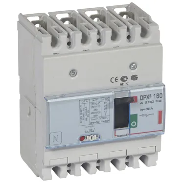 Выключатель автоматический четырехполюсный DPX3 160 63А 36кА