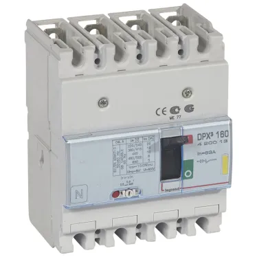 Выключатель автоматический четырехполюсный DPX3 160 63А 16кА