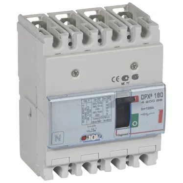 Выключатель автоматический четырехполюсный DPX3 160 125А 36кА