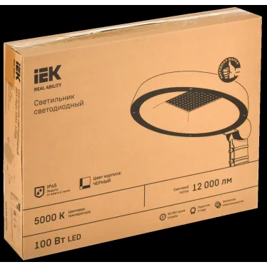 Светильник светодиодный консольный ДКУ Парк 2001-100Д 5000К IP65 IEK