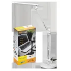 LIGHTING Светильник светодиодный настольный 2018 5Вт на подставке белый IEK
