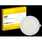 Светильник светодиодный встраиваемый ДВО 1606 белый круг LED 12Вт 6500 IP20