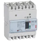 Выключатель автоматический четырехполюсный DPX3 160 40А 36кА