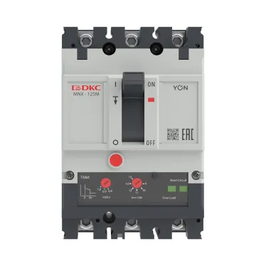 Авт. выкл. YON pro MNX125M 3P 125A 100kA при AC415V расц. TMM