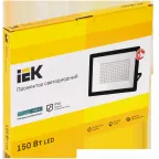 Прожектор светодиодный СДО 06-150 IP65 4000К черный IEK